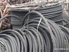 北京高价回收钢丝绳油丝绳电梯设备 上门拉货